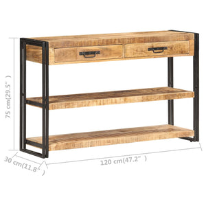 Sideboard Massivholz Mango 120 cm