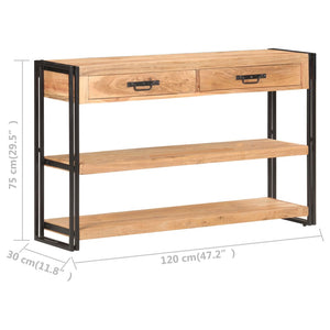 Sideboard Akazie Massivholz 120 cm
