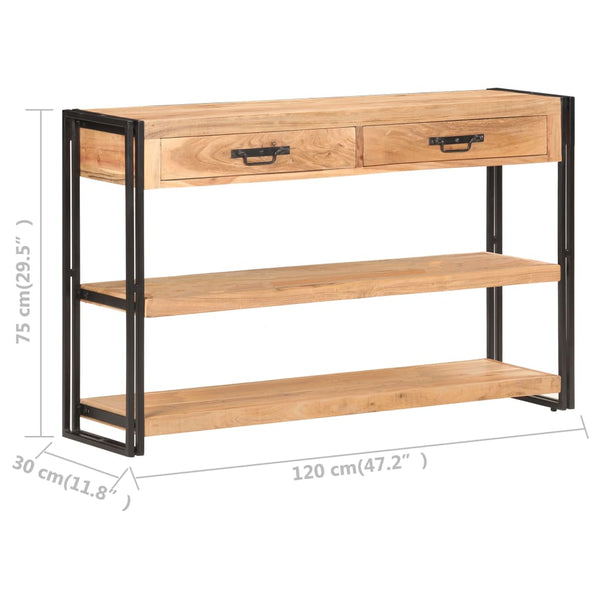 Sideboard Akazie Massivholz 120 cm