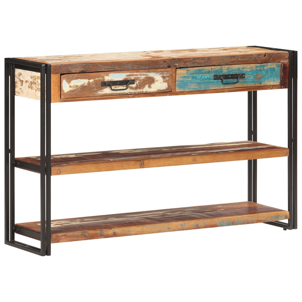Sideboard aus massivem Altholz, 120 cm