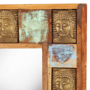 Spiegel mit Buddha-Verzierung 50x50 cm