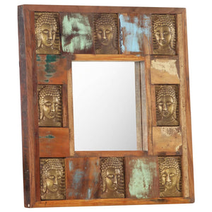 Spiegel mit Buddha-Verzierung 50x50 cm