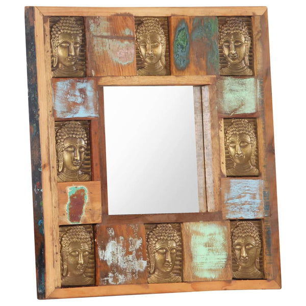 Spiegel mit Buddha-Verzierung 50x50 cm