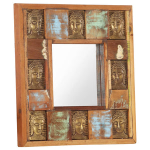 Spiegel mit Buddha-Verzierung 50x50 cm