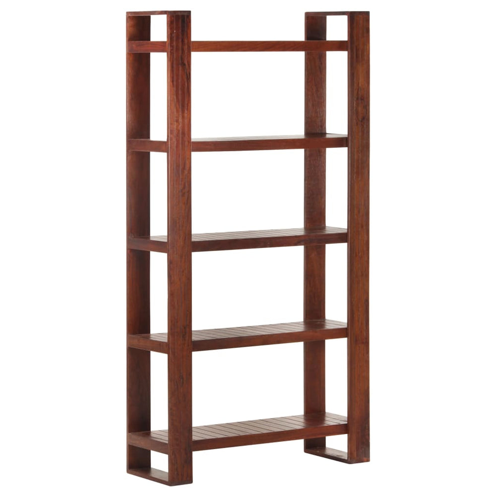Bücherregal Akazie Massivholz Honigbraun 166cm