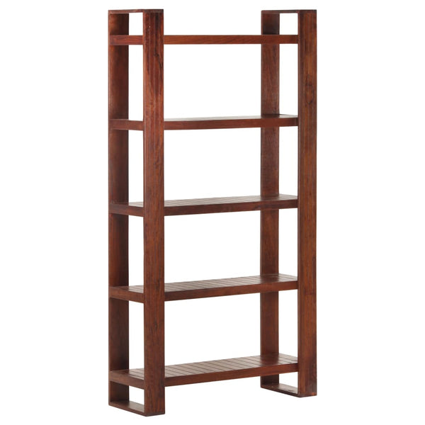 Bücherregal Akazie Massivholz Honigbraun 166cm