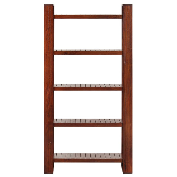 Bücherregal Akazie Massivholz Honigbraun 166cm