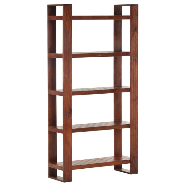 Bücherregal Akazie Massivholz Honigbraun 166cm