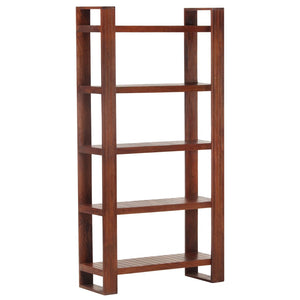 Bücherregal Akazie Massivholz Honigbraun 166cm