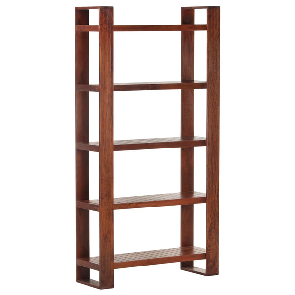 Bücherregal Akazie Massivholz Honigbraun 166cm