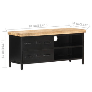 TV-Schrank aus Mangoholz, 90 cm