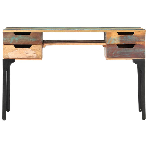 Schreibtisch aus massivem Altholz, 118 cm