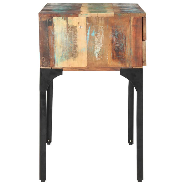 Schreibtisch aus massivem Altholz, 118 cm