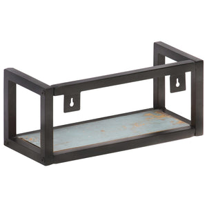 Wandregale 40 cm Altholz Massiv, 2er Set