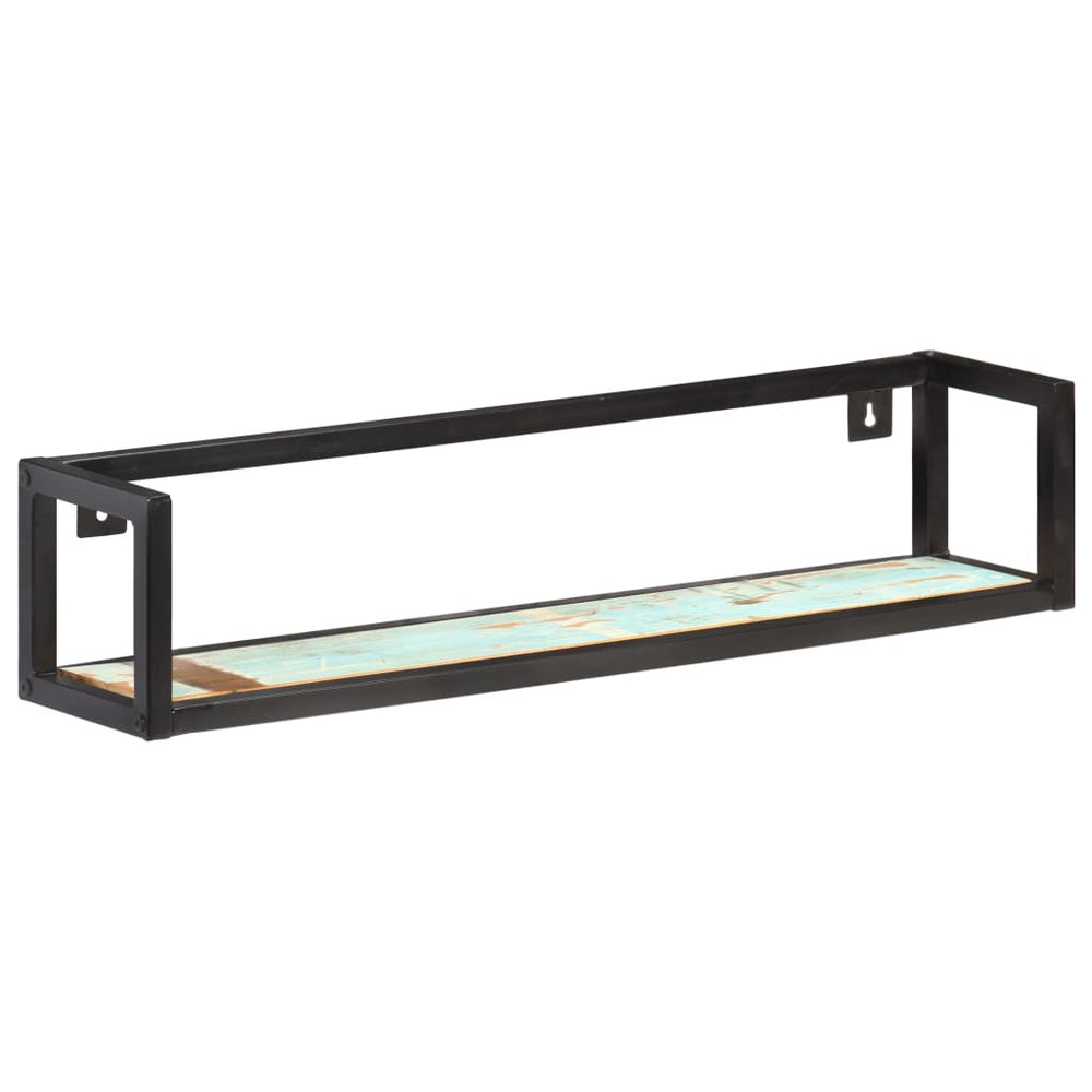 vidaXL Wall Shelves 2 pcs. 80 cm Solid Reclaimed Wood