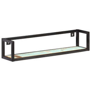Wandregale 80 cm Altholz 2er Set