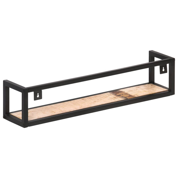 Wandregale 80 cm Altholz 2er Set