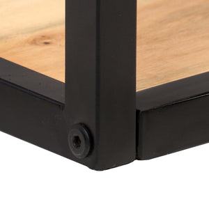 Massivholz Wandregale 80 cm, 2er Set