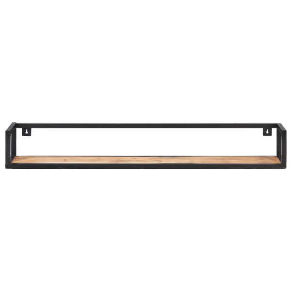 vidaXL Étagères murales 2 pcs 120 cm Bois d'acacia massif