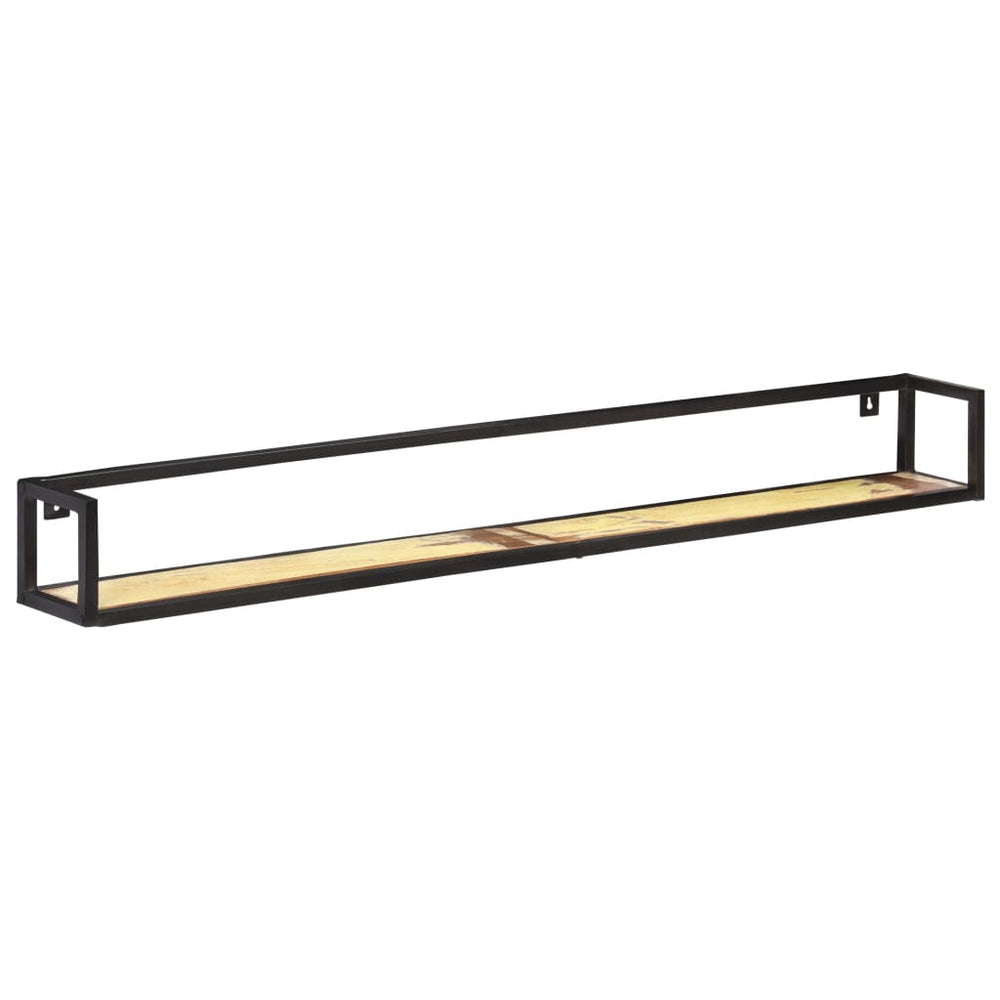 vidaXL Wall Shelves 2 pcs. 160 cm Solid Reclaimed Wood
