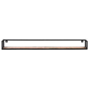 Wandregale 160 cm, 2er Set, Massivholz
