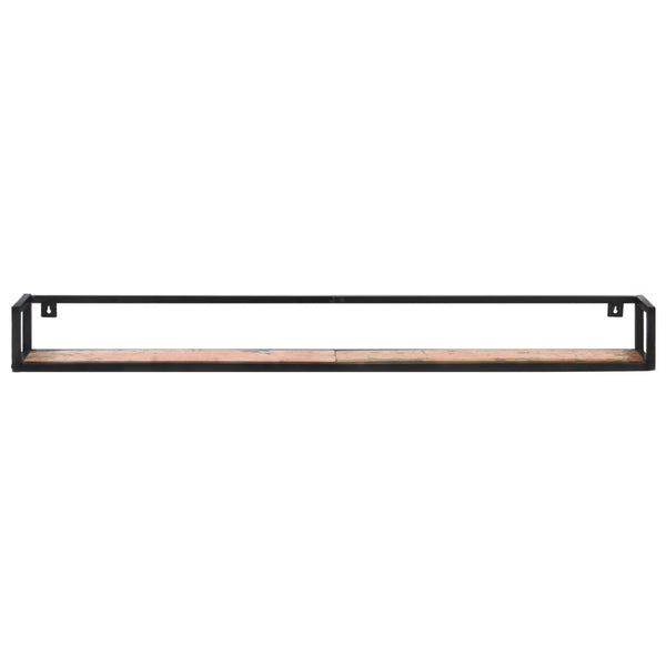 Wandregale 160 cm, 2er Set, Massivholz