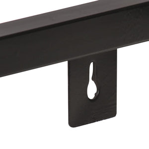 Wandregale 160 cm, 2er Set, Massivholz