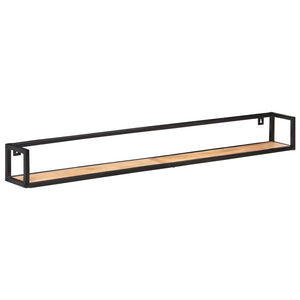 vidaXL Étagères murales 2 pcs 160 cm Bois d'acacia massif