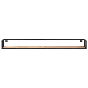 vidaXL Étagères murales 2 pcs 160 cm Bois d'acacia massif