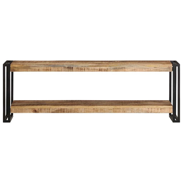 vidaXL Meuble TV 120x30x40 cm Bois de manguier brut