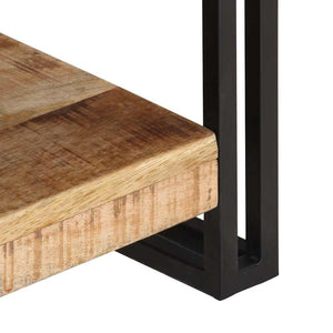 vidaXL Meuble TV 120x30x40 cm Bois de manguier brut
