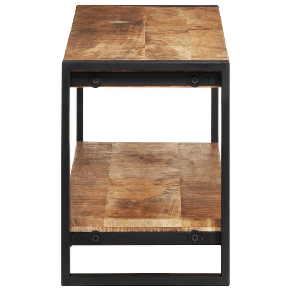 vidaXL Meuble TV 120x30x40 cm Bois de manguier brut