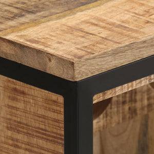 Weinschrank aus Mangoholz, 16 Flaschen