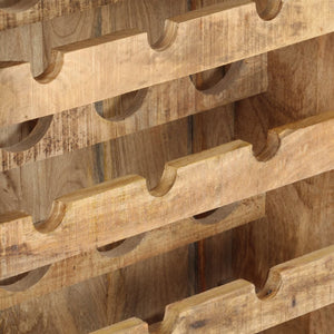 Weinschrank aus Mangoholz, 16 Flaschen