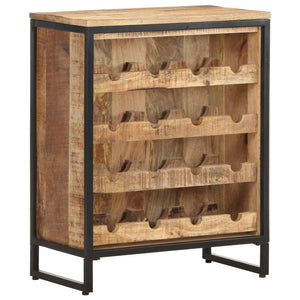 Weinschrank aus Mangoholz, 16 Flaschen