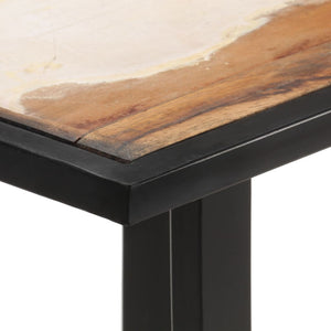 Esstisch 120 cm Altholz Massiv