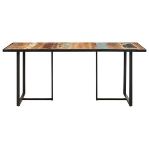 vidaXL Dining Table 180 cm Reclaimed Solid Wood