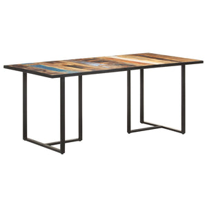vidaXL Dining Table 180 cm Reclaimed Solid Wood