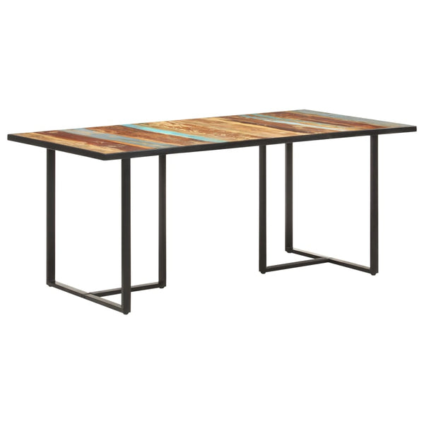vidaXL Dining Table 180 cm Reclaimed Solid Wood