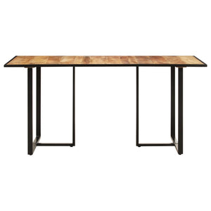 vidaXL Table de salle à manger 200 cm Bois de manguier brut