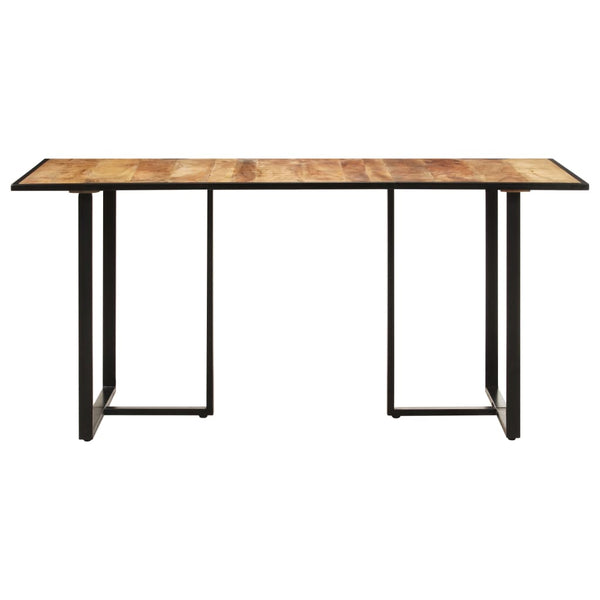 vidaXL Table de salle à manger 200 cm Bois de manguier brut