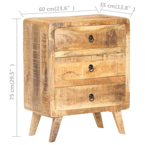 Sideboard aus Mangoholz, 60 cm