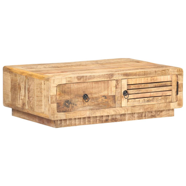 Couchtisch aus Mangoholz, 90x60 cm