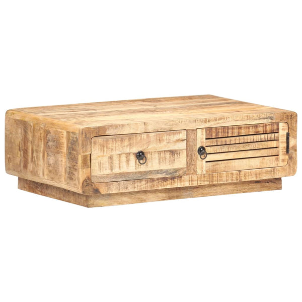 Couchtisch aus Mangoholz, 90x60 cm