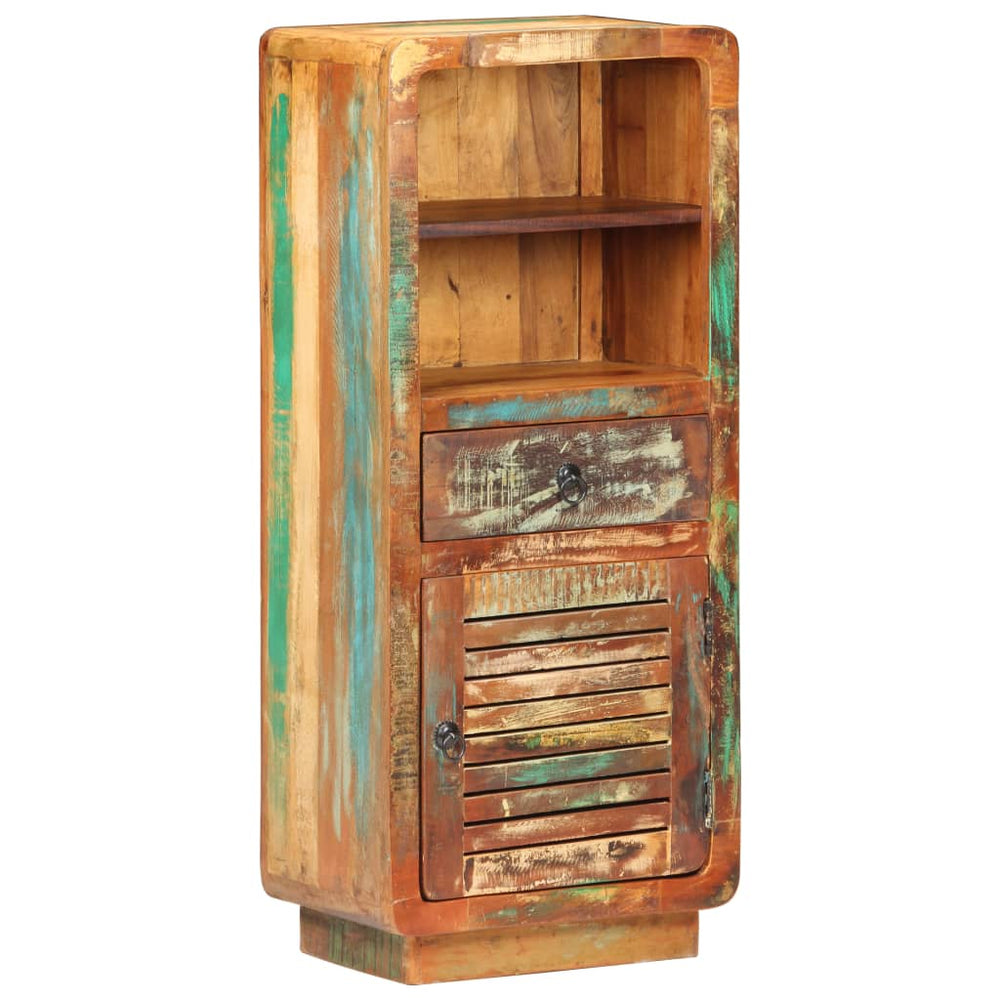 Highboard Altholz Massiv 45x32x110 cm