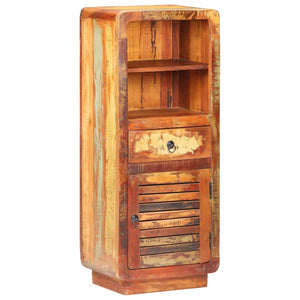 Highboard Altholz Massiv 45x32x110 cm
