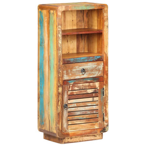 Highboard Altholz Massiv 45x32x110 cm