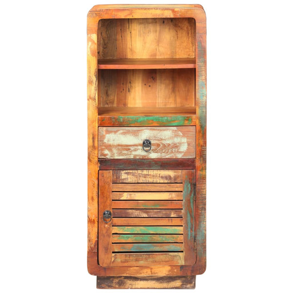Highboard Altholz Massiv 45x32x110 cm