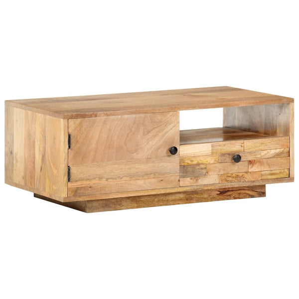 Couchtisch Mango Massivholz 90x50 cm