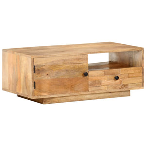 Couchtisch Mango Massivholz 90x50 cm